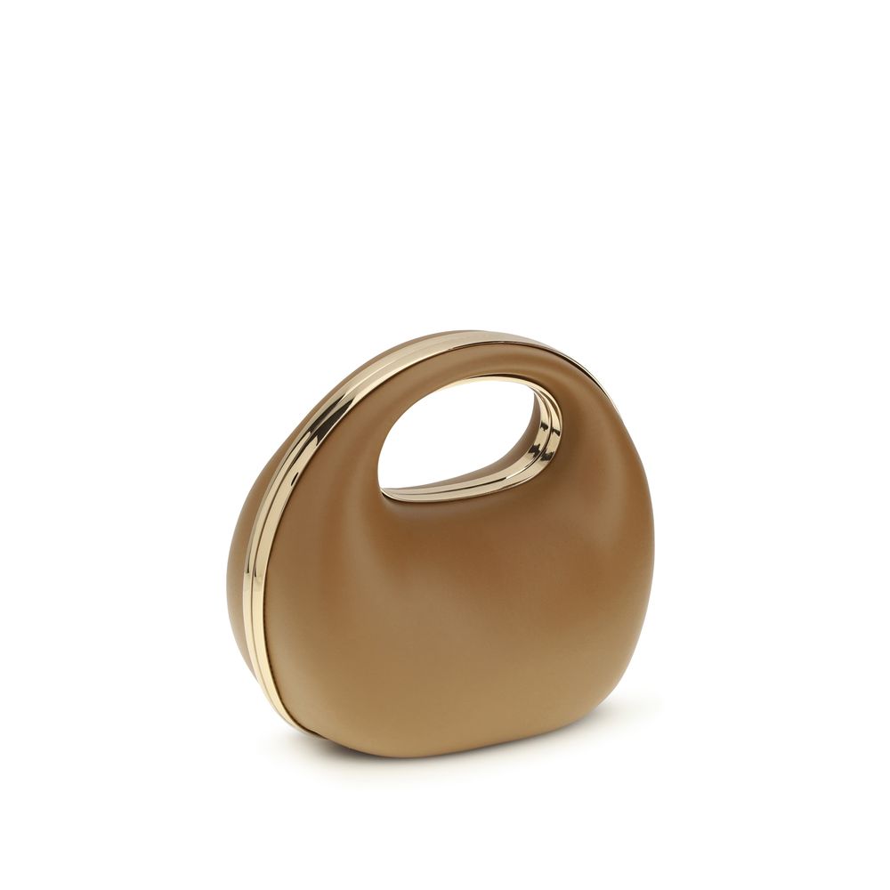 Sacai Brown Calf Leather Bos Taurus Handbag - immagine 3