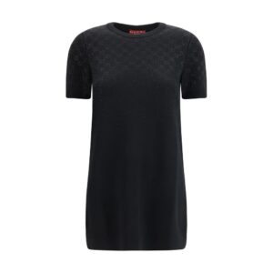 Gucci Black Wool Oves Aries Casual Dress