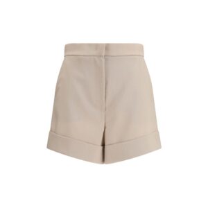 Max Mara Bicolor Wool Bermuda Shorts