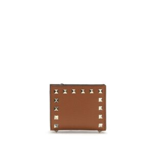 Valentino Garavani Brown Lamb Ovis Aries Aries Wallet