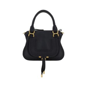 Chloé Black Calf Leather Bos Taurus Handbag