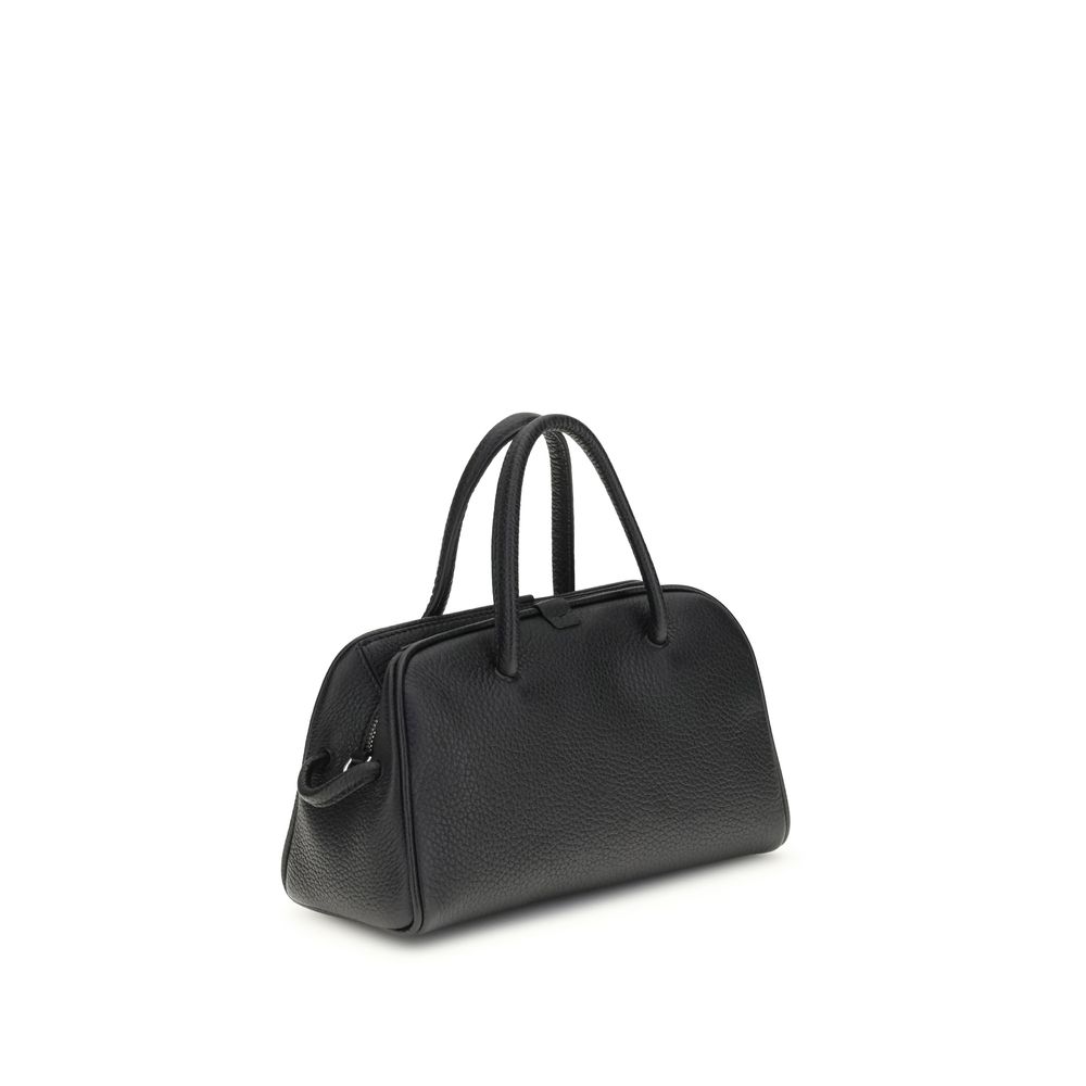 Jacquemus Black Calf Leather Bos Taurus Handbag - immagine 3