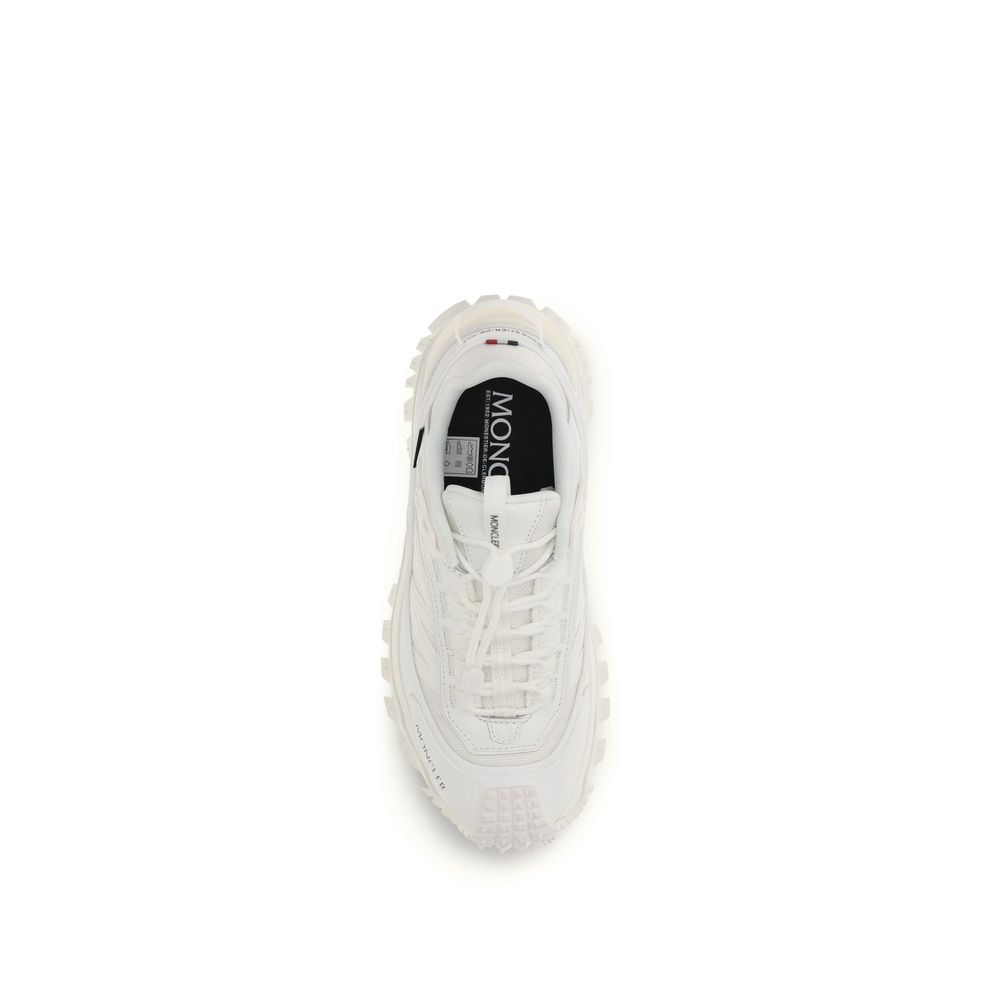Moncler White Polyamide Athletic Sneakers - immagine 4