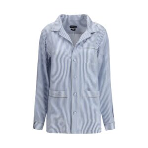 Tom Ford Multicolor Silk Top Sleepwear