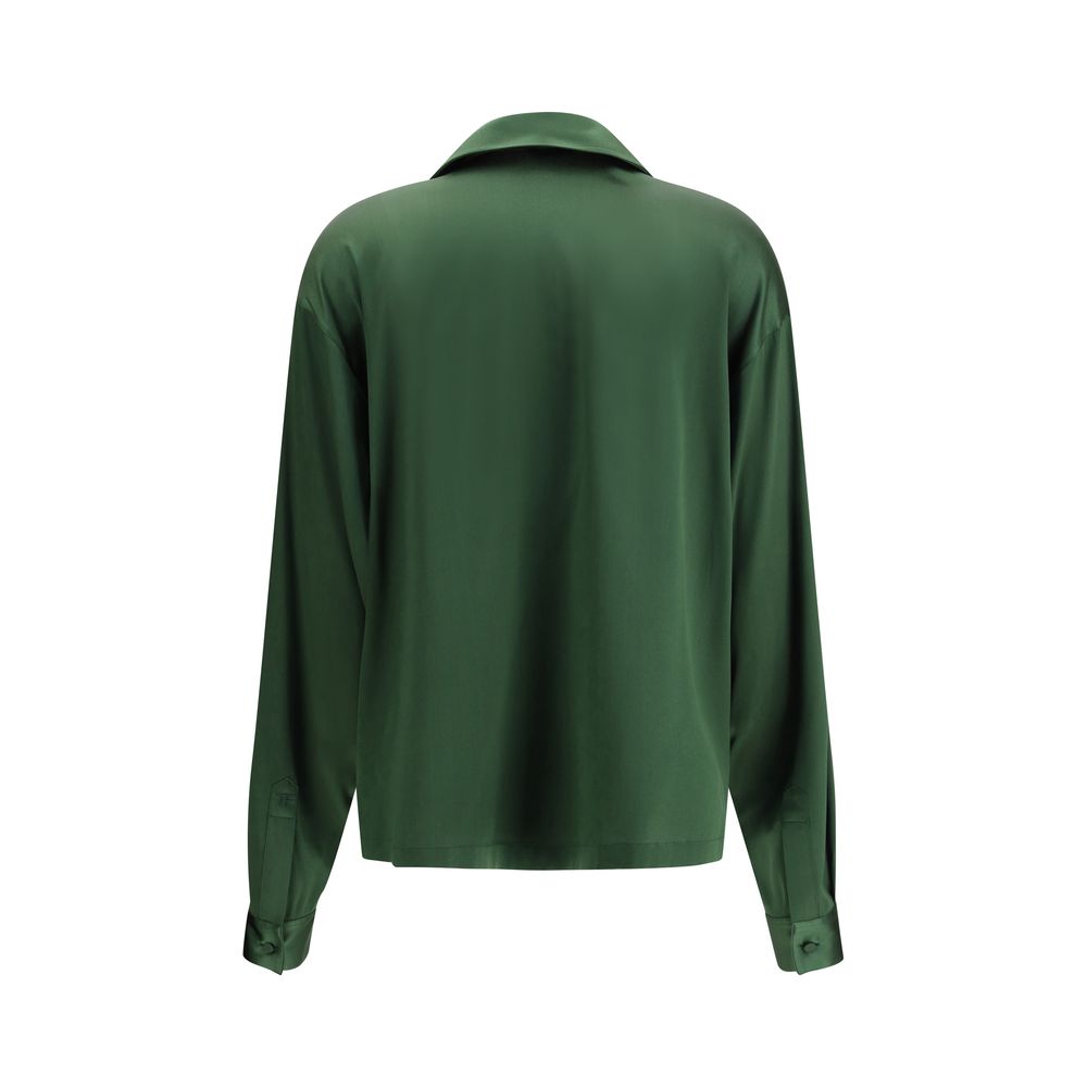 Tom Ford Bicolor Silk Shirt - immagine 2
