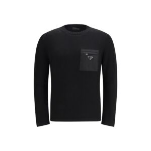 Prada Black Wool Sweatshirt