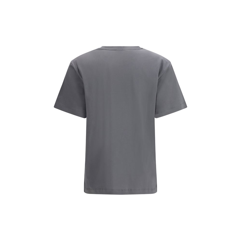 PINKO Gray Cotton T-Shirt - immagine 2