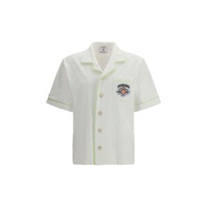 Casablanca White Cotton Dress Shirt