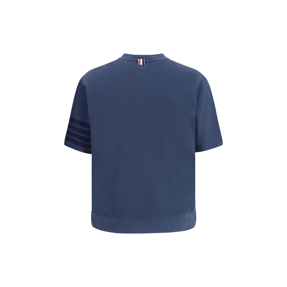 Thom Browne Blue Cotton Sportswear - immagine 2