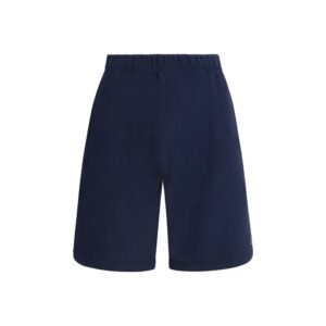 Kenzo Blue Cotton Bermuda Shorts