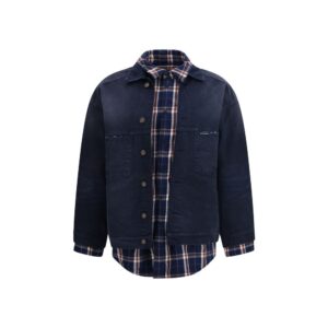 Balenciaga Blue Cotton Denim Jacket