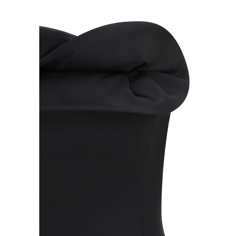 Magda Butrym Black Wool Tank Tops - immagine 3