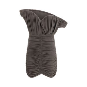 Magda Butrym Brown Copper Casual Dress