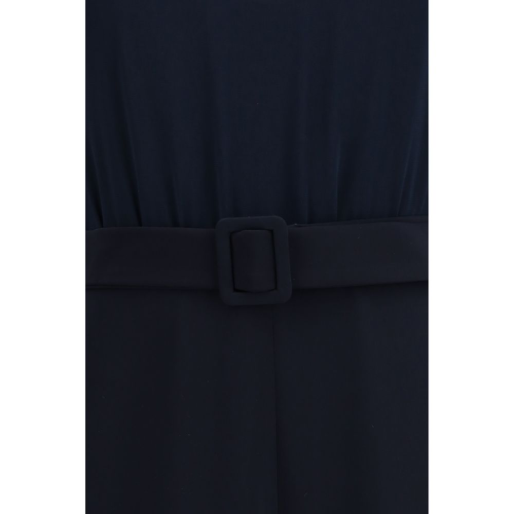 P.A.R.O.S.H. Blue Polyester Jumpsuit - immagine 3