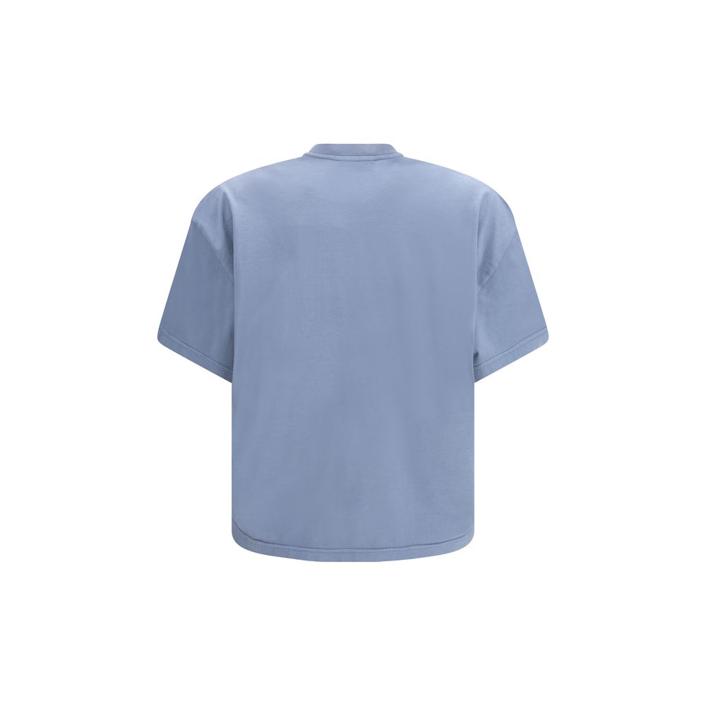 RIER Blue Cotton T-Shirt - immagine 2