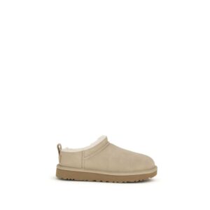 UGG Beige Calf Leather Bos Taurus Ankle Boots