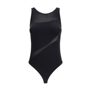 Wolford Black Polyamide Bodysuit