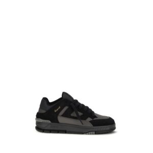 Axel Arigato Black Calf Leather Bos Taurus Athletic Sneakers