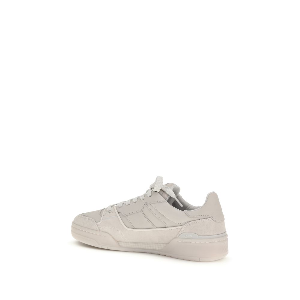 Axel Arigato Gray Calf Leather Bos Taurus Low Top Sneakers - immagine 3