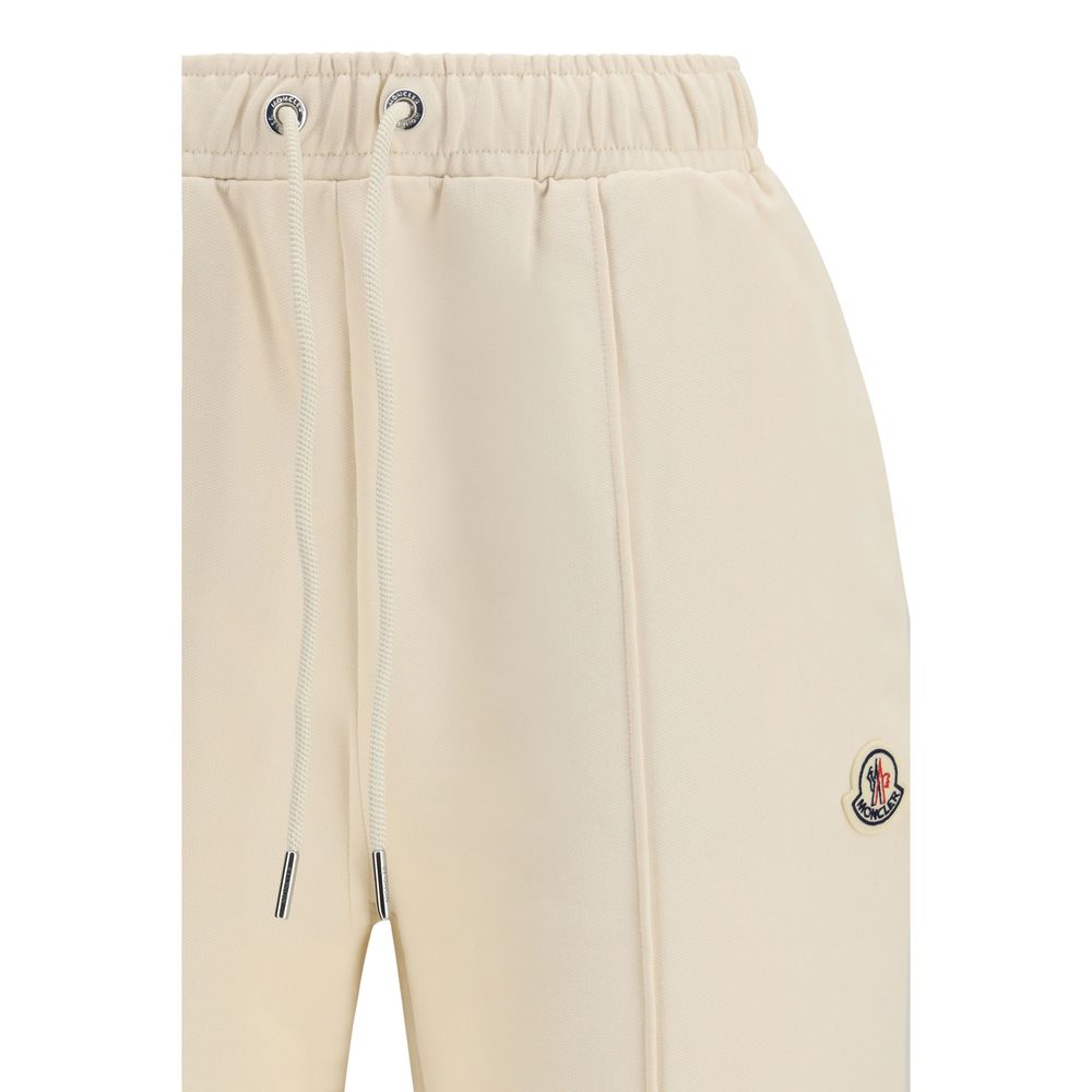 Moncler Beige Cotton Athletic Pants - immagine 3