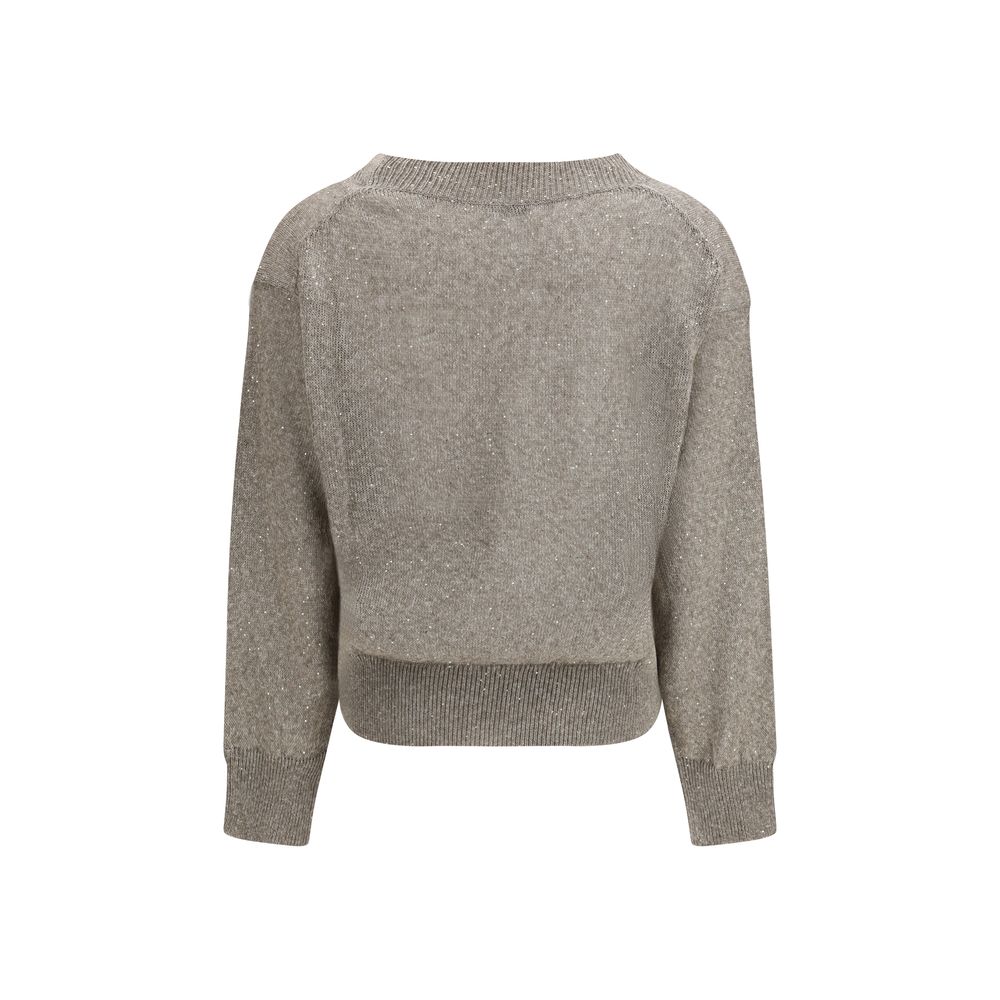 Brunello Cucinelli Brown Linen Sportswear - immagine 2
