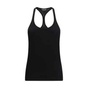 Tom Ford Black Silk Tank Tops
