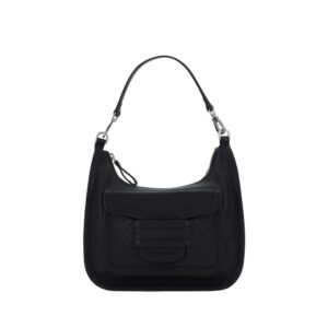 Pierre Hardy Black Calf Leather Bos Taurus Shoulder Bag