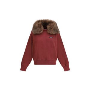 Prada Bordeaux Cotton Sweatshirt