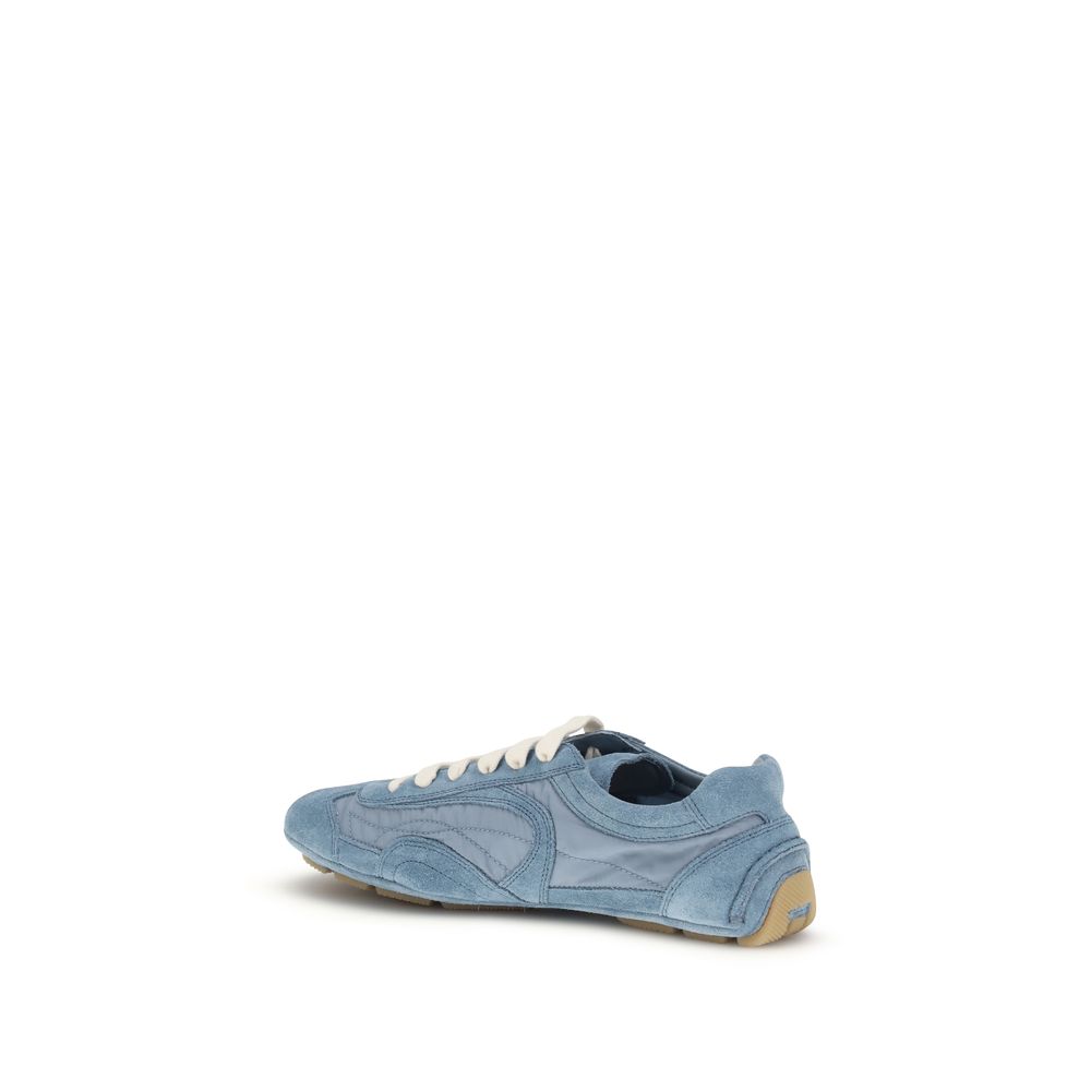 Prada Blue Lamb Ovis Aries Aries Athletic Sneakers - immagine 3