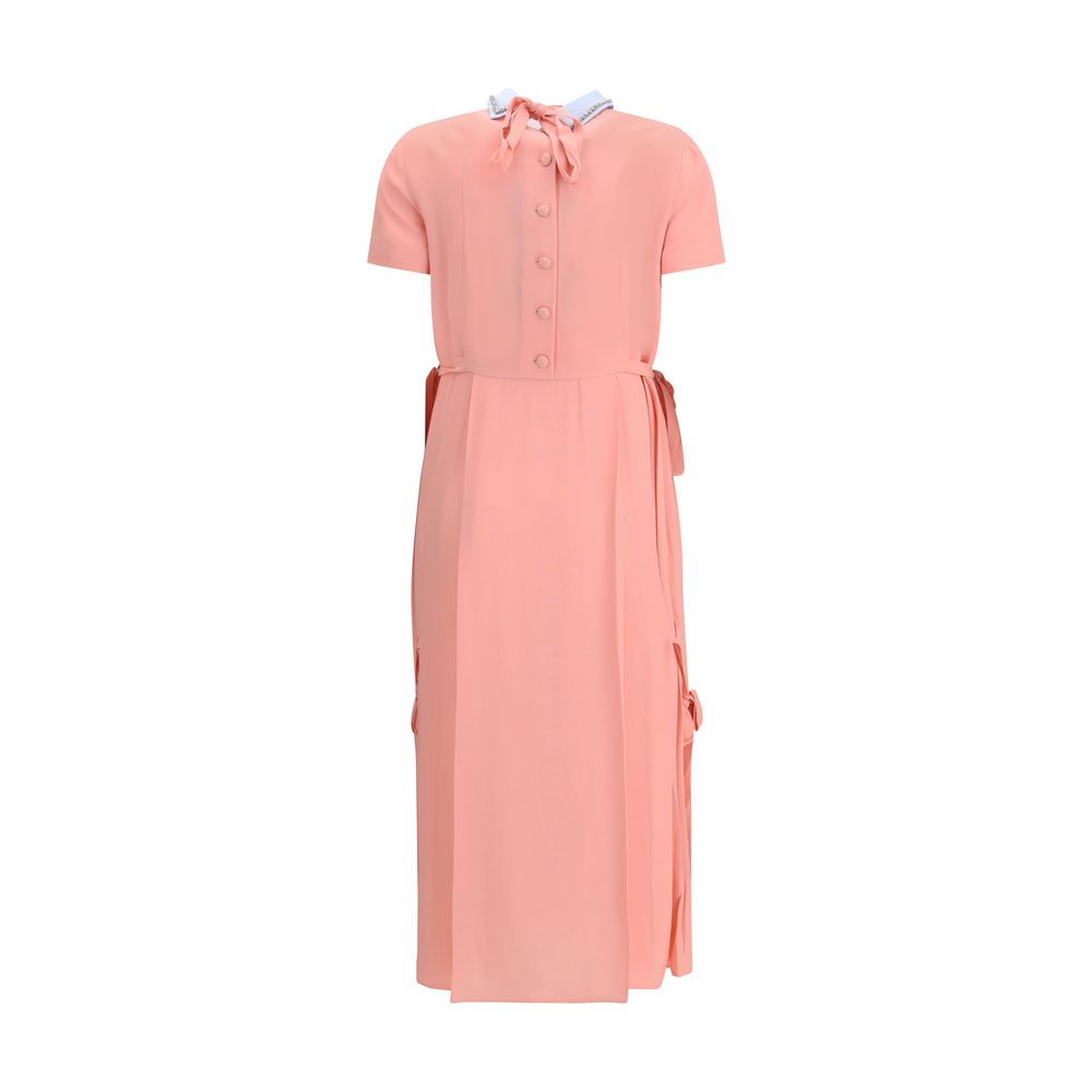 Prada Multicolor Viscose Casual Dress - immagine 2