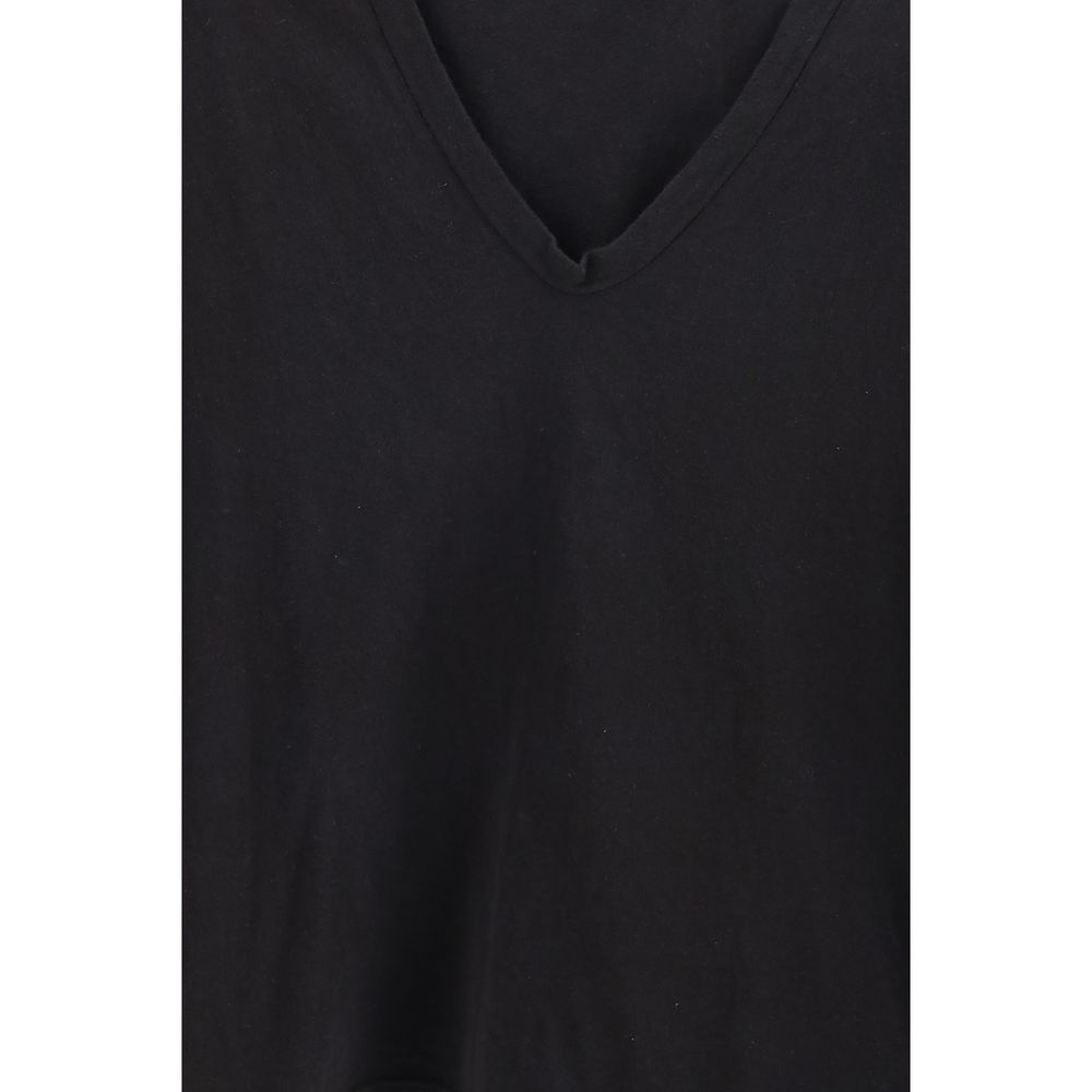 James Perse Black Cotton Long Sleeve T-Shirt - immagine 3
