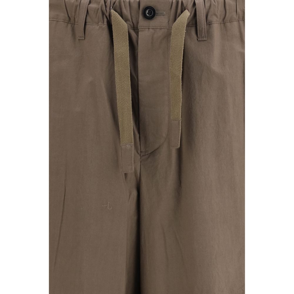 Sacai Brown Cotton Casual Pants - immagine 3