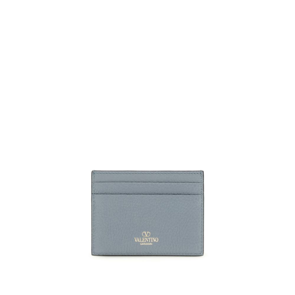 Valentino Garavani Blue Calf Leather Bos Taurus Wallet - immagine 2