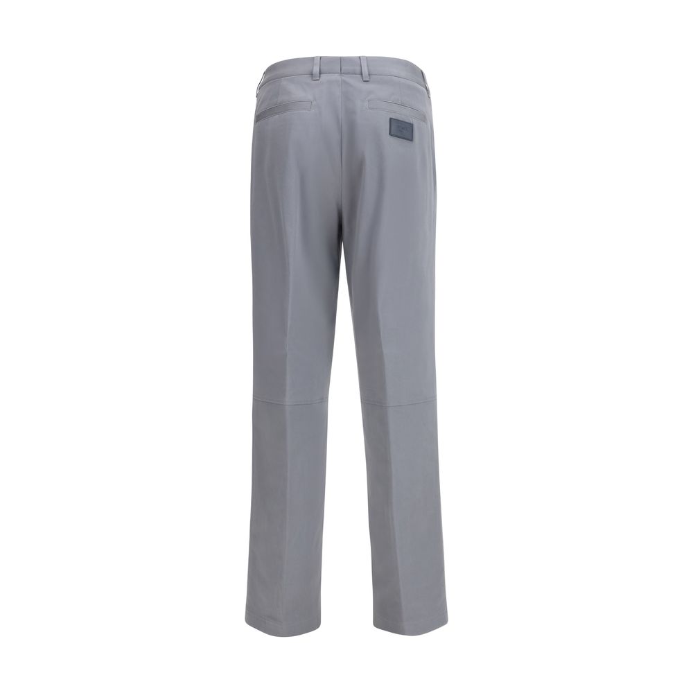 Fendi Gray Cotton Casual Pants - immagine 2