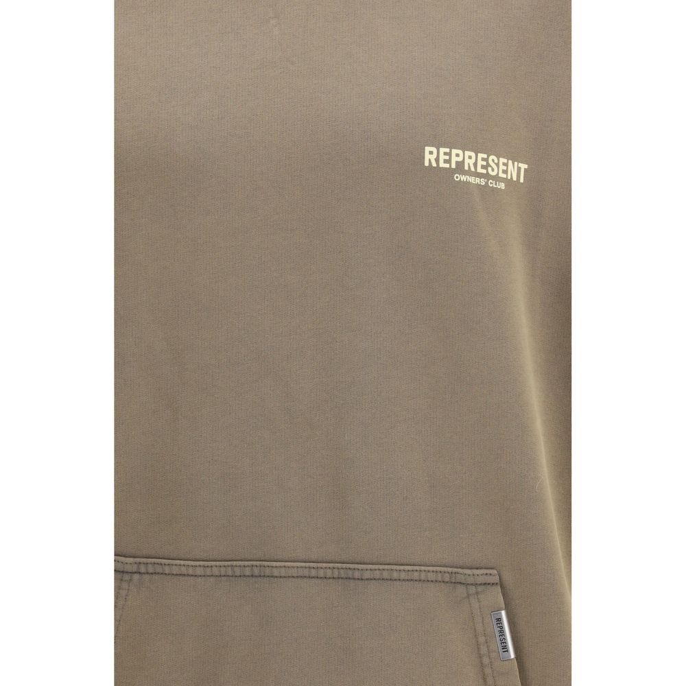 Represent Brown Cotton Sweatshirt - immagine 3