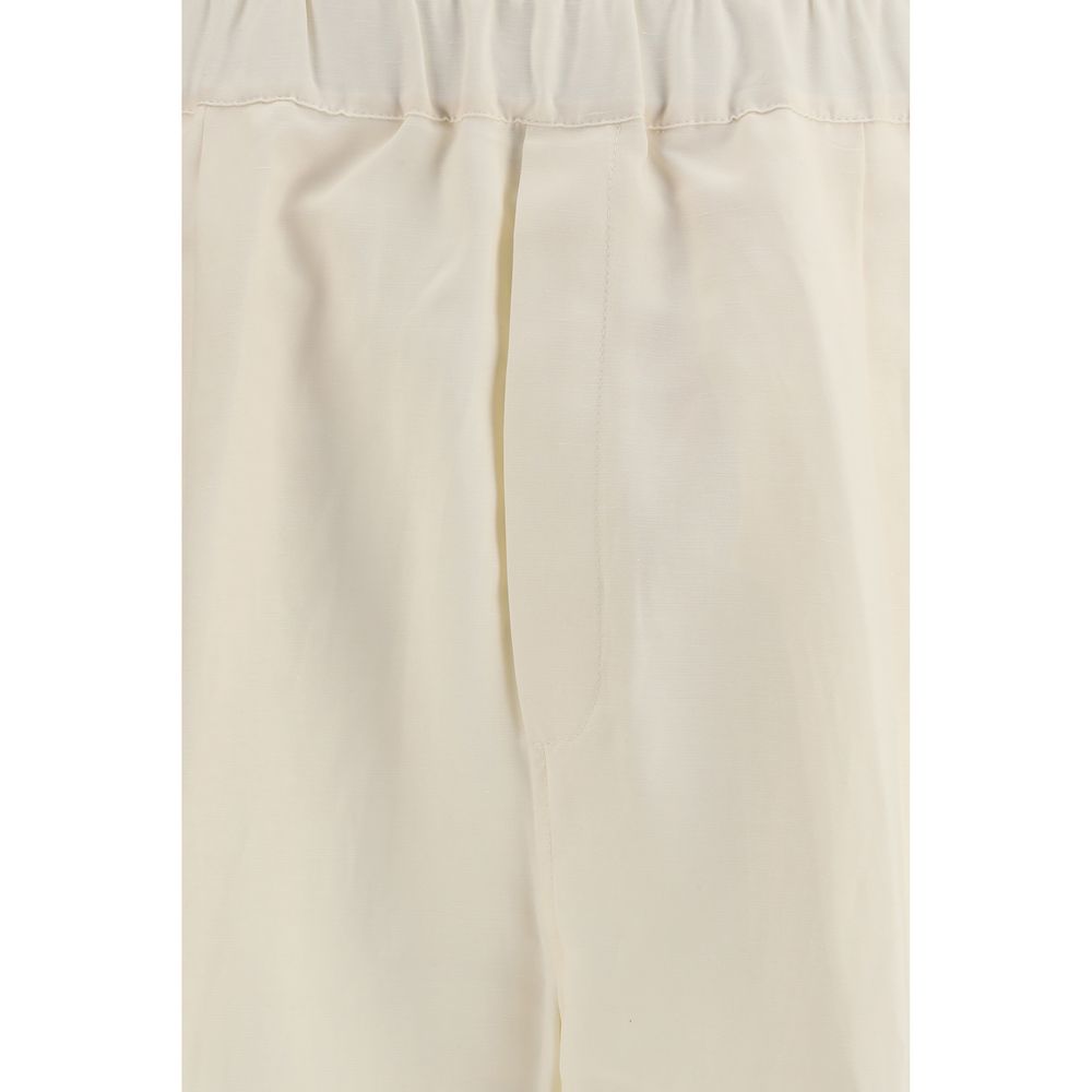 Laneus Beige Viscose Casual Pants - immagine 3