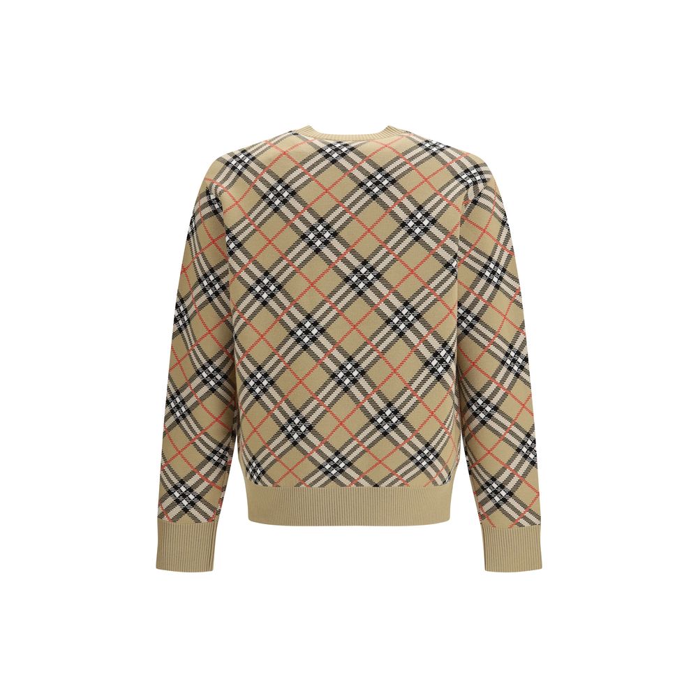 Burberry Beige Cotton Sweatshirt - immagine 2