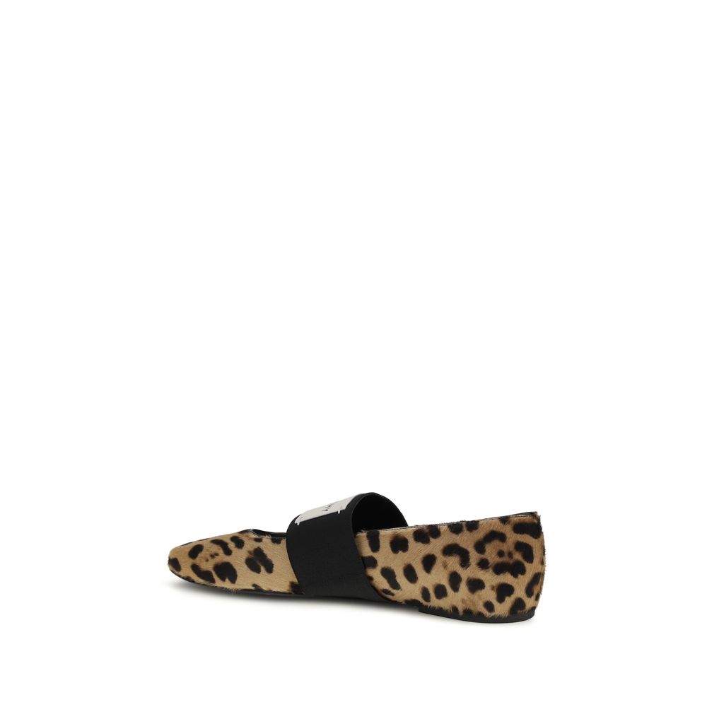 Givenchy Beige Calf Leather Bos Taurus Ballet Flats - immagine 3