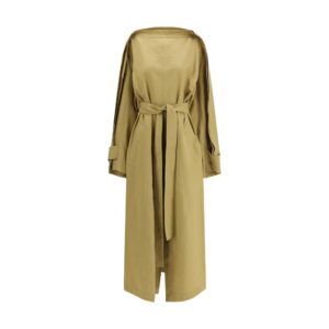 Petar Petrov Beige Lyocell Trench Coat