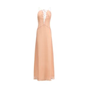 Kristina Ti Multicolor Silk Casual Dress