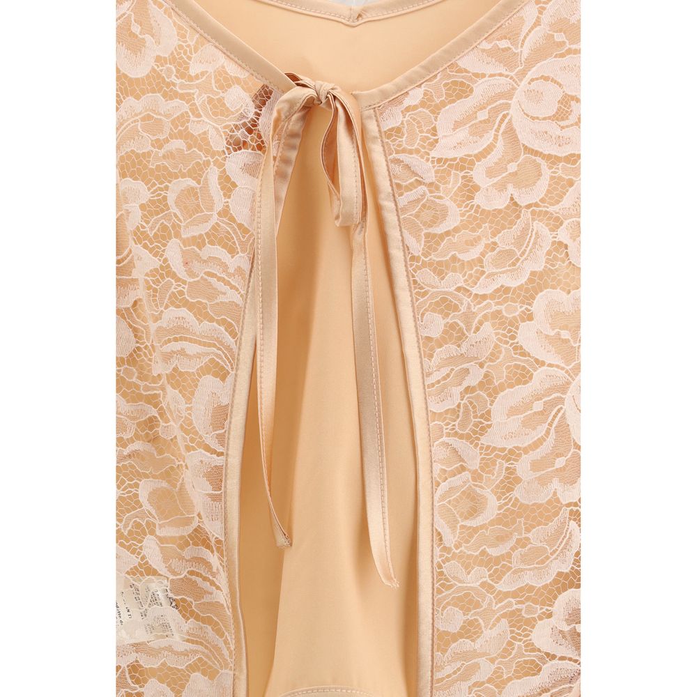 Kristina Ti Orange Silk Blouse - immagine 3