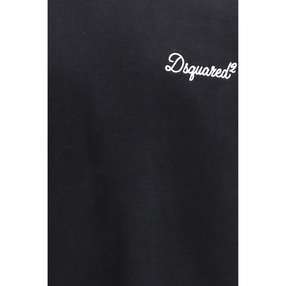 Dsquared² Black Cotton Sweatshirt - immagine 3