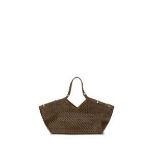 Benedetta Bruzziches Brown Buffalo Leather Handbag