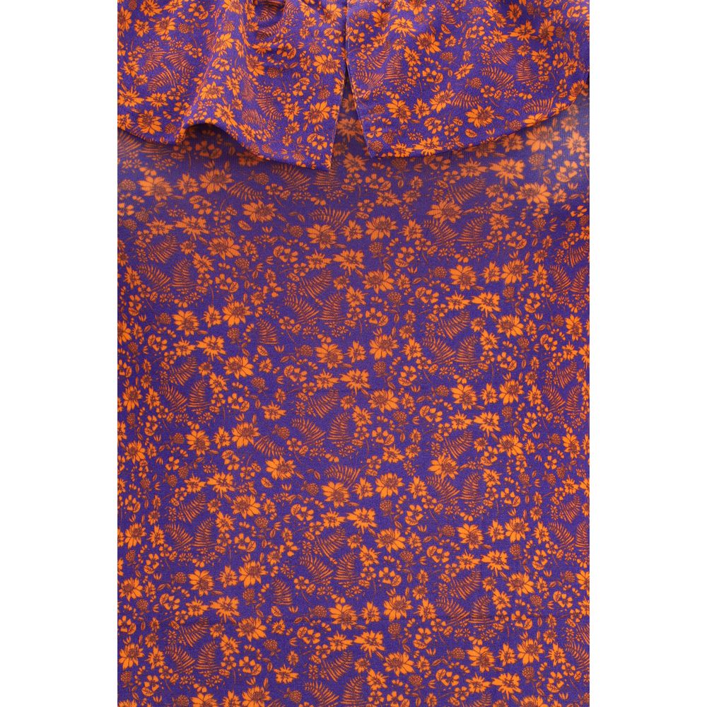 Kristina Ti Multicolor Viscose Casual Dress - immagine 3