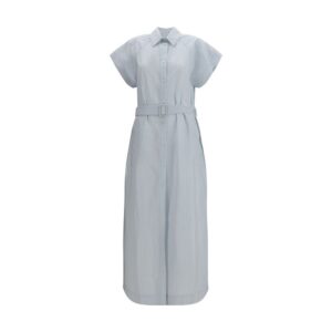 Jacob Cohen Blue Copper Long Dress