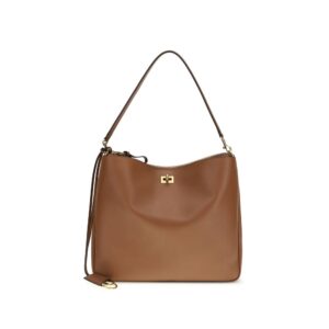 Balenciaga Beige Calf Leather Bos Taurus Shoulder Bag