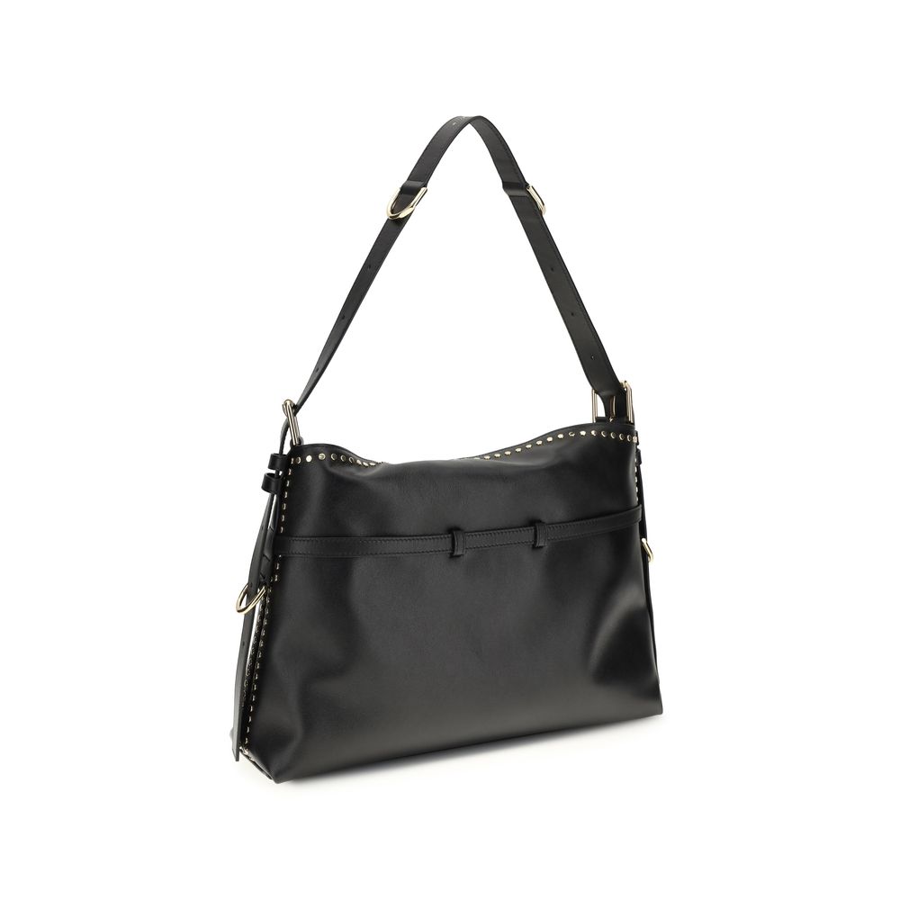 Givenchy Black Calf Leather Bos Taurus Shoulder Bag - immagine 3