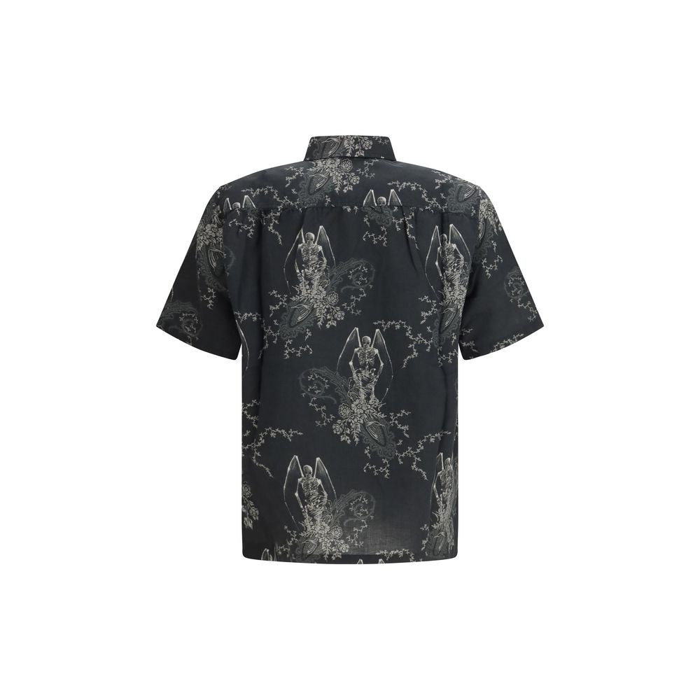 Our Legacy Gray Cotton Pattern Shirt - immagine 2