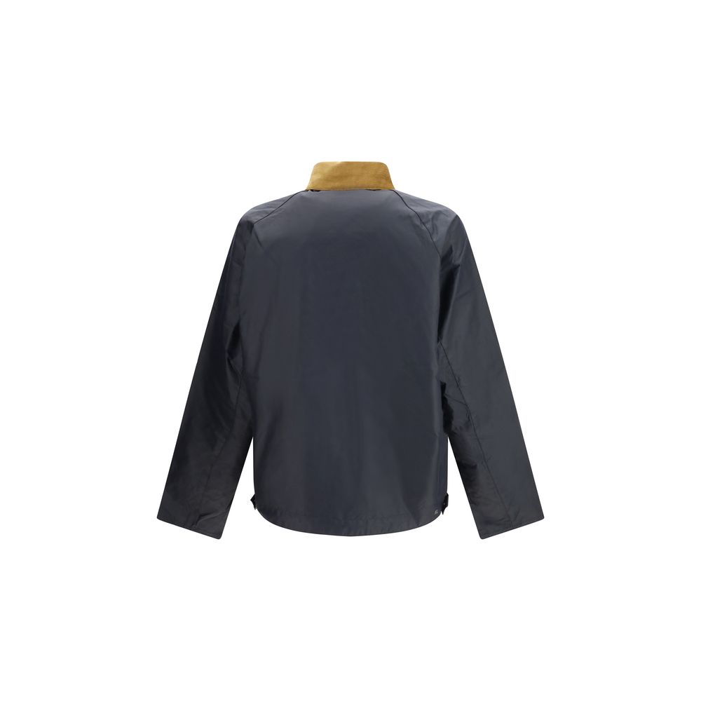 Barbour Blue Cotton Coat - immagine 2