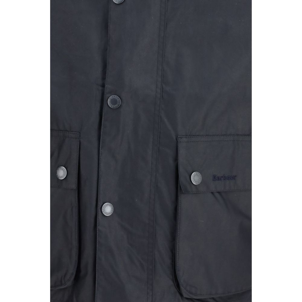 Barbour Blue Cotton Coat - immagine 3